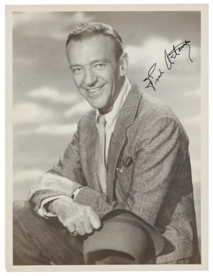 Lot #635 Fred Astaire Signed Photograph - Image 1