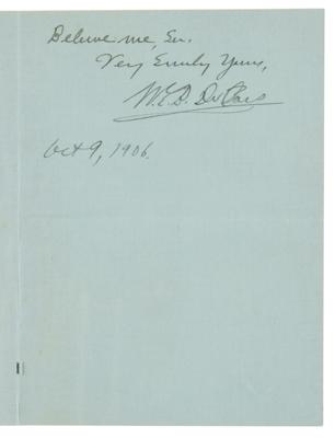 Lot #98 W. E. B. Du Bois Autograph Letter Signed with First Edition Book: The Souls of Black Folk - Image 2