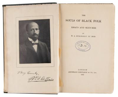 Lot #98 W. E. B. Du Bois Autograph Letter Signed with First Edition Book: The Souls of Black Folk - Image 3
