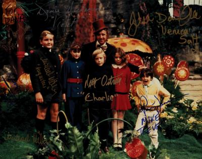 Lot #687 Willy Wonka and the Chocolate Factory Multi-Signed Photograph - Image 1