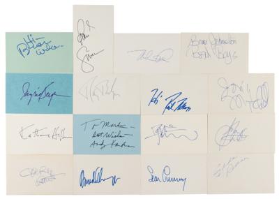 Lot #640 Celebrities Collection of (400+) Signatures