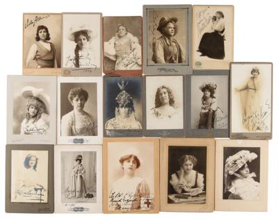 Lot #679 Stage Actresses (16) Signed Photographs