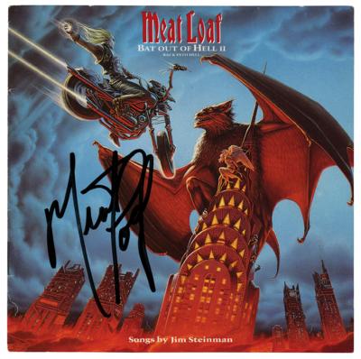 Lot #580 Meat Loaf Signed CD Booklet - Image 1