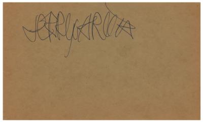 Lot #569 Grateful Dead: Jerry Garcia Signature
