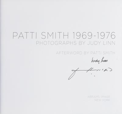 Lot #597 Patti Smith (5) Signed Items - Image 2