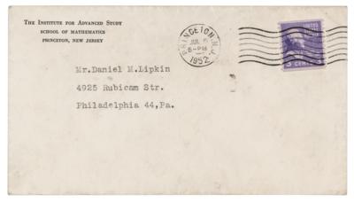 Lot #119 Albert Einstein Typed Letter Signed - Image 2