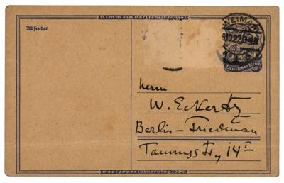 Lot #437 Wassily Kandinsky Autograph Letter Signed - Image 2