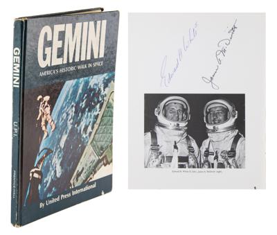 Lot #401 Gemini 4: White and McDivitt Signed Book