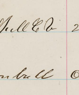 Lot #113 Cornelius Vanderbilt Document Signed - Image 2