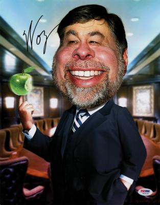 Lot #148 Apple: Steve Wozniak Signed Photograph