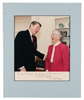 Lot #87 Ronald Reagan Signed Photograph - Image 2