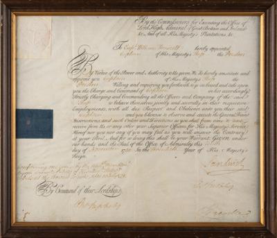 Lot #250 John Montagu, Earl of Sandwich Document Signed - Image 2