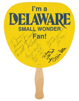 Lot #38 Joe Biden Signed 'Delaware' Hand Fan