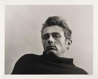 Lot #643 James Dean Original Photographic Print by Roy Schatt - Image 1