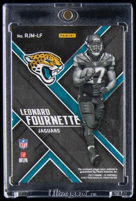 Lot #930 2017 Panini Xr Rookie Jumbo Materials Leonard Fournette Player-Worn Logo Patch (3/5) - Image 2