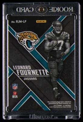 Lot #931 2017 Panini Xr Rookie Jumbo Materials Leonard Fournette Player-Worn Logo Patch (5/5) - Image 2