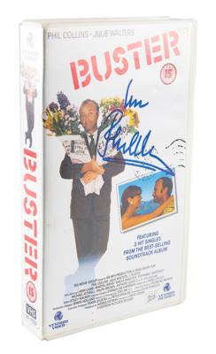 Lot #562 Phil Collins Signed VHS