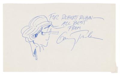 Lot #474 Garry Trudeau Original Sketch and (6) Signed Books - Image 1