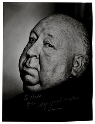 Lot #623 Alfred Hitchcock Signed Photograph