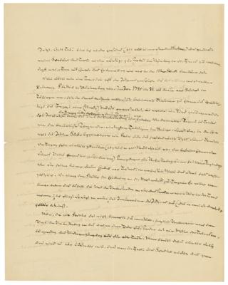 Lot #284 Gotthilf Heinrich von Schubert Autograph Letter Signed - Image 2