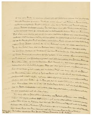 Lot #284 Gotthilf Heinrich von Schubert Autograph Letter Signed - Image 4