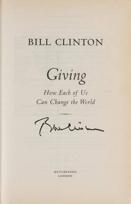 Lot #53 Bill Clinton Signed Book - Image 2