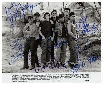 Lot #626 The Outsiders Signed Photograph