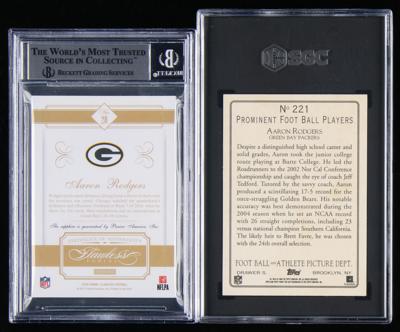 Lot #951 Aaron Rodgers (2) High-Grade Cards - Image 2