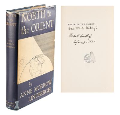 Lot #393 Charles and Anne Lindbergh Signed Book