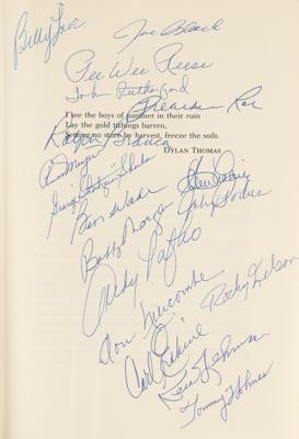 Lot #712 Brooklyn Dodgers (23) Multi-Signed Book - Image 3