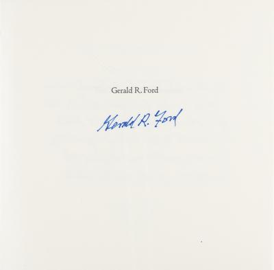 Lot #58 Gerald Ford (3) Signed Books - Image 2