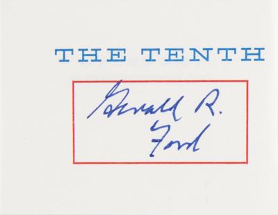 Lot #58 Gerald Ford (3) Signed Books - Image 4