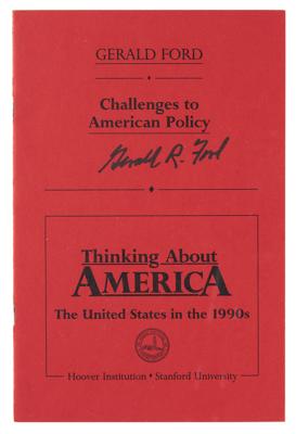 Lot #58 Gerald Ford (3) Signed Books - Image 5