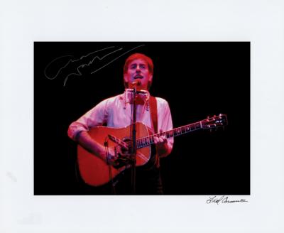 Lot #584 Graham Nash Signed Photograph - Image 1