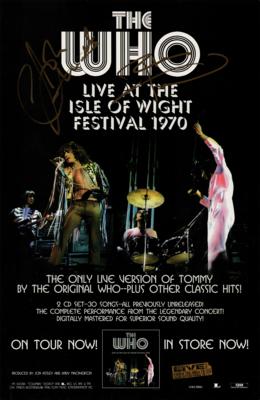 Lot #602 The Who: Daltrey and Townshend Signed Poster - Image 1