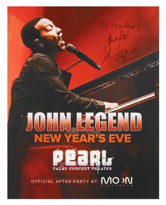 Lot #612 John Legend Signed Concert Poster - Image 1