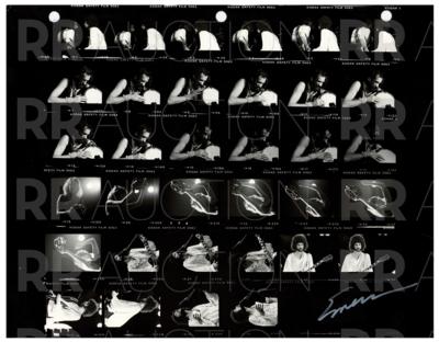 Lot #2237 Fleetwood Mac Archive of (22) Contact Sheet Photographs by Sam Emerson - Image 9