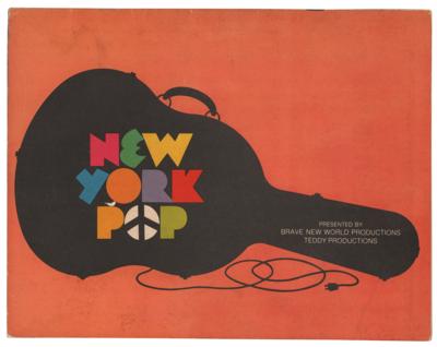 Lot #2091  Jimi Hendrix: Rare 1970 New York Pop