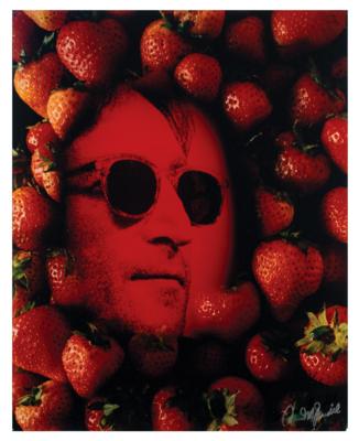 Lot #2031 John Lennon Photograph Signed by David M. Spindel - Image 1