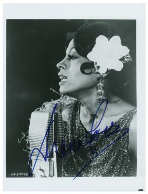 Lot #2289 Diana Ross Signed Photograph - Image 1