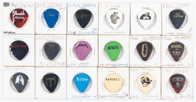 Lot #2308 Rock and Roll Lifetime Collection of (1200) Stage-Used Guitar Picks - Image 2