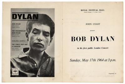 Lot #2079 Bob Dylan 1964 London Program - Image 2