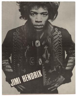 Lot #2098 Jimi Hendrix Experience August 1967 Saville Theatre Program