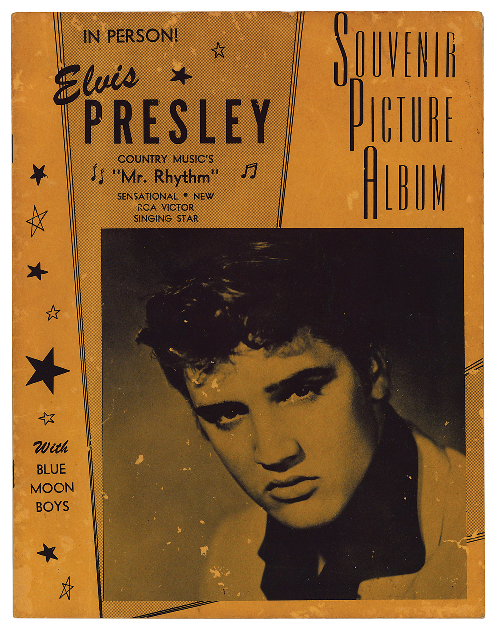 Lot #2183 Elvis Presley 1956 'Souvenir Picture Album' Concert Program 