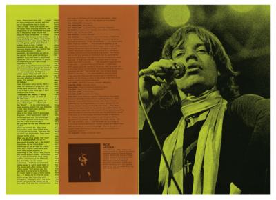 Lot #2107 Rolling Stones 1973 Australian Tour Program - Image 2