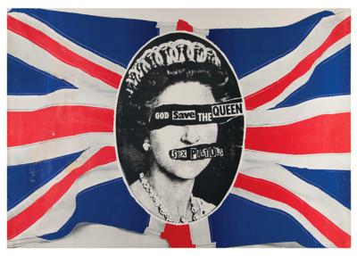 Lot #2298 The Sex Pistols 1977 'God Save the Queen' Poster