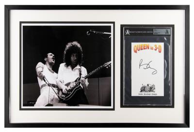 Lot #2165 Brian May Signed Bookplate