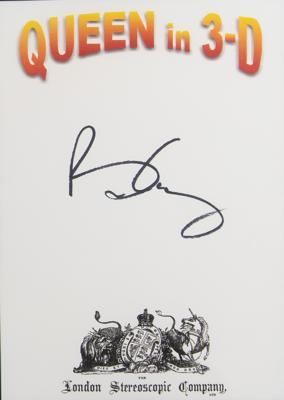 Lot #2165 Brian May Signed Bookplate - Image 2