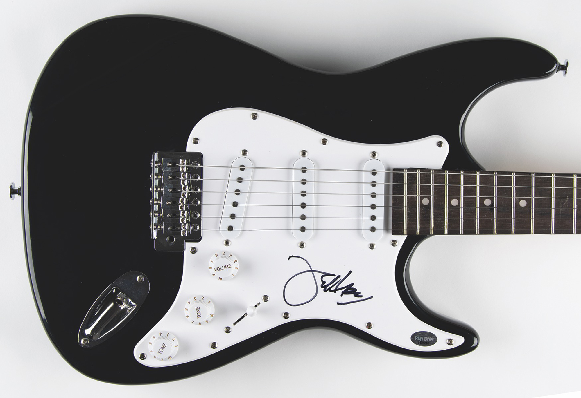 Lot #2254 Jeff Beck Signed Guitar - Image 2