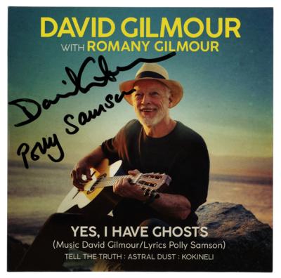 Lot #2157 David Gilmour Signed CD